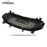 BUFEETERS Front Bumper Upper Grille Fit For 2018 2019 2020 2021 GMC Terrain,Denali Style,Gloss Black