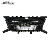 BUFEETERS  Front Bumper Upper Grille Fit For 2015 2016 2017 2018 2019 2020 Chevrolet Colorado,Mesh Style,Chrome&Black