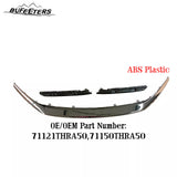 BUFEETERS Front Bumper Upper Grille Chrome Molding Fit For 2021 2022 2023 Honda Odyssey