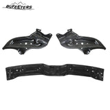 BUFEETERS  14PCS Front Bumper Grille Assembly Body Kits Fit For 2014 2015 2016 2017 2018 2019 Toyota 4Runner Limited,Factory Style,Black