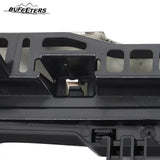 BUFEETERS Front Bumper Upper Grille With Gray Frame Assembly Fit For 2019 2020 2021 GMC Sierra 1500,Factory Style,Gloss Black&Gray