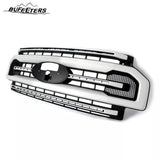 BUFEETERS Front Bumper Upper Grille Fit For 2020 2021 2022 F-250 F-350 F-450 F-550 Super Duty,Platinum Style,Oxford White&Matte Black