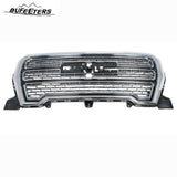 BUFEETERS Front Bumper Upper Chrome Grille Assembly Fit For 2019 2020 2021 GMC Sierra 1500 Denali,Factory Style