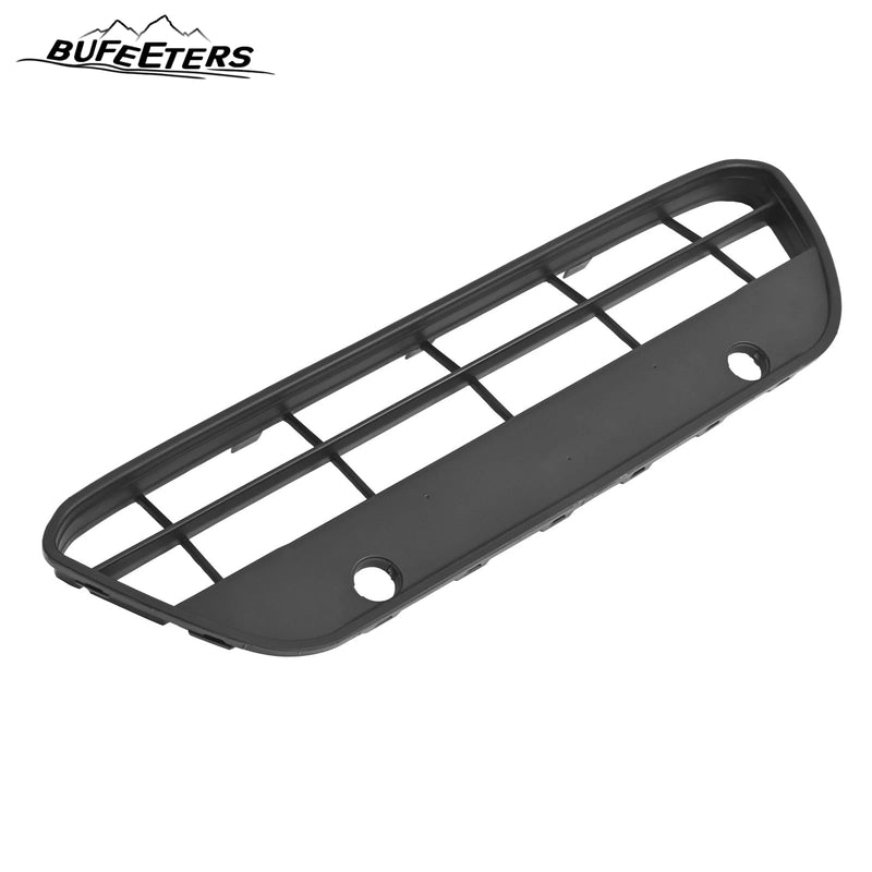 BUFEETERS Front Bumper Lower Grille Fit For 2010 2011 2013 Ford Transit Connect,Horizontal Billet Style,Black