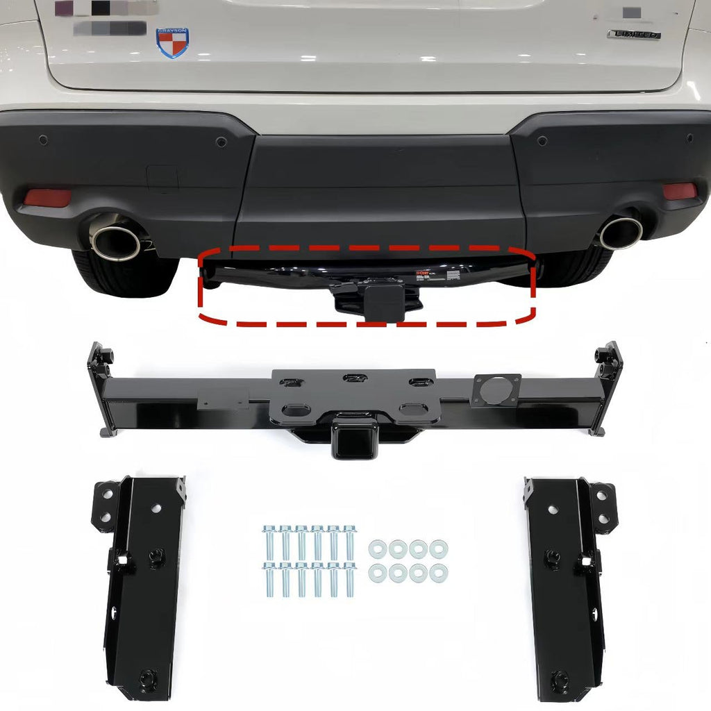BUFEETERS Class 3 Trailer Tow Hitch 2" Receiver Fit For Subaru Ascent 2019 2020 2021 2022 2023 2024,Black