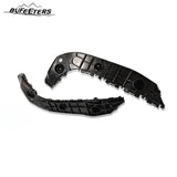 BUFEETERS  10PCS Front Bumper+Grille Assembly+Strip Trim Set Fit For 2014 2015 2016 2017 2018 2019 Toyota 4Runner Limited,Factory Style,Black