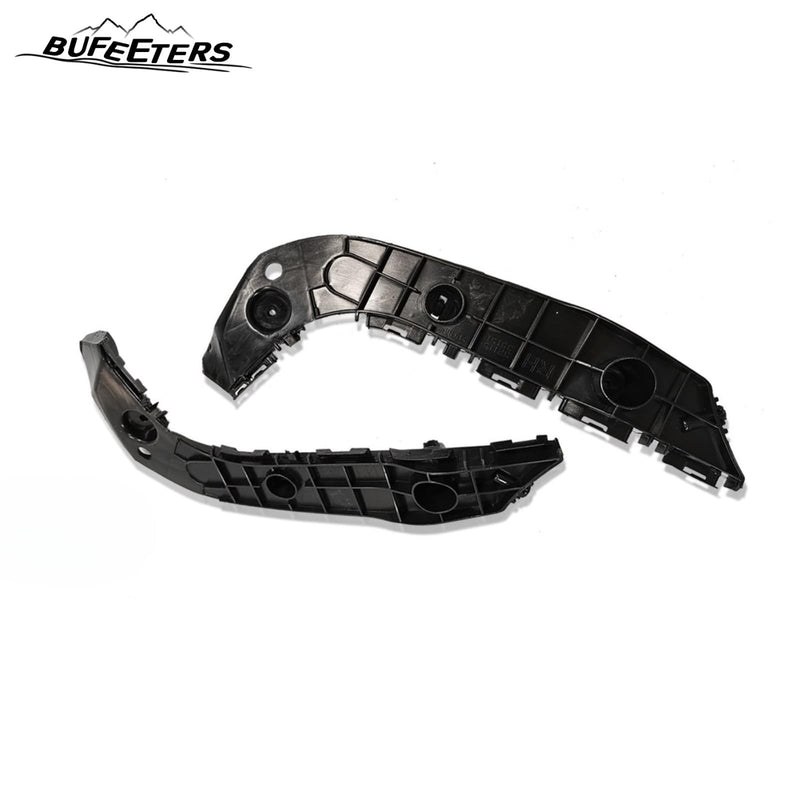 BUFEETERS  10PCS Front Bumper+Grille Assembly+Strip Trim Set Fit For 2014 2015 2016 2017 2018 2019 Toyota 4Runner Limited,Factory Style,Black