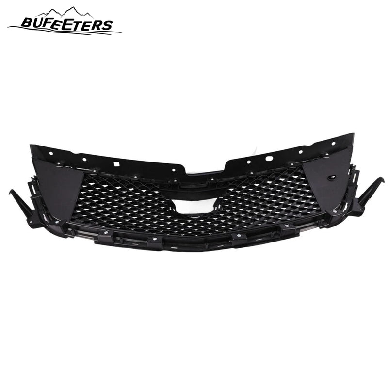 BUFEETERS  Front Bumper Upper Grille Assembly Fit For 2020 2021 2022 2023 2024 Cadillac CT4,Mesh Style,Black