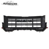BUFEETERS Front Bumper Upper Chrome Grille Fit For 2020 2021 2022 2023 GMC Acadia,Black & Chrome