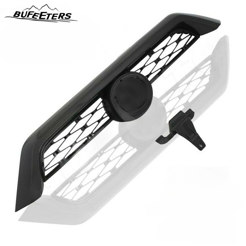 BUFEETERS  Front Bumper Upper Grille Fit For 2014 2015 2016 2017 2018 2019 Toyota 4Runner,Mesh Style,Black