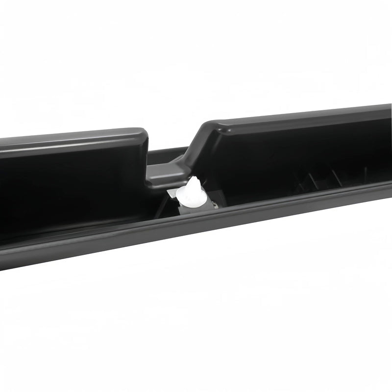 BUFEETERS New Front Upper Hood Bulge Molding Grille Trim Fit For 2014 2015 2016 2017 2018 2019 2020 2021 Toyota Tundra,Gloss Black