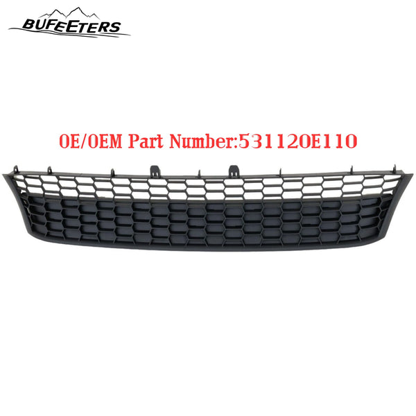 BUFEETERS  Front Bumper Lower Grille Fit For 2013 2014 2015 Lexus RX350 RX450h,Factory Style,Black
