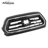 BUFEETERS Front Bumper Upper Grille Fit For 2018 2019 2020 2021 2022 Toyota Tacoma,Chrome&Black