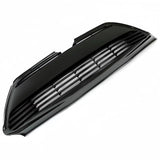 BUFEETERS  Front Bumper Upper & Lower Grille Fit For Toyota Corolla L LE XLE CE 2017 2018 2019,Factory Style,Gloss Black