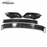 BUFEETERS Front Bumper Spoiler Splitter Lip Kit Fit For 2019 2020 2021 2022 2023 BMW X5 G05,Gloss Black