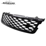 BUFEETERS  Front Bumper Upper Grille Fit For Range Rover Velar 2018 2019 2020 2021 2022 2023,Honeycomb Style,Gloss Black