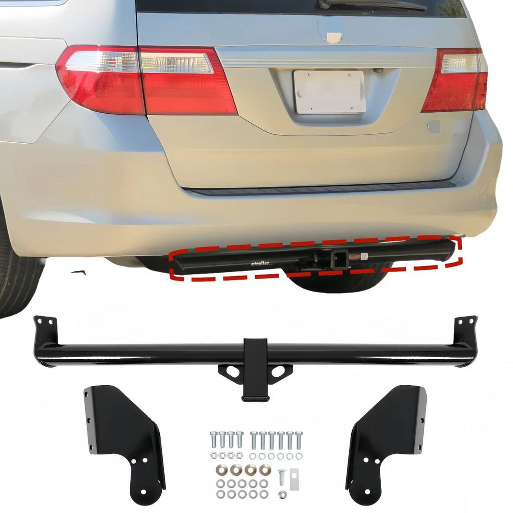 BUFEETERS  Class 3 Trailer Hitch Tow Receiver 2" Black Fit For 1999-2017 Honda Odyssey