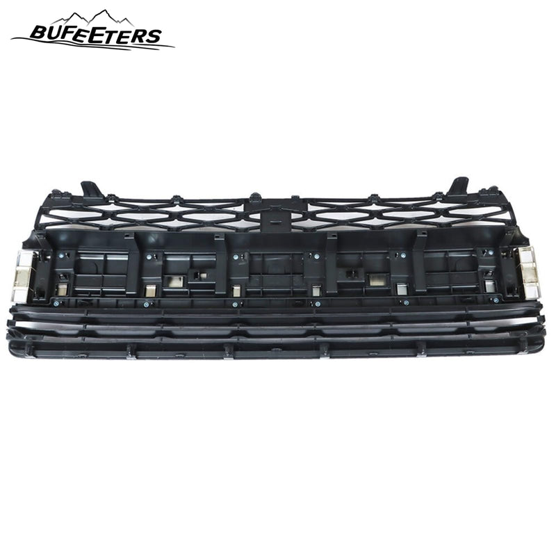 BUFEETERS  Front Bumper Lower Grille Fit For 2014 2015 2016 2017 2018 2019 2020 Toyota 4Runner Limited,Mesh Style,Chrome＆Black