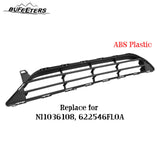 BUFEETERS Front Bumper Lower Grille Fit For 2017 2018 2019 2020 Nissan Rogue,Factory Style,Black