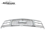 BUFEETERS   Front Bumper Upper Chrome Grille Assembly Fit For GMC C/K 1500 2500 3500 1994 1995 1996 1997 1998 1999 2000 Yukon,Chrome&Silver