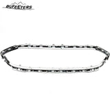 BUFEETERS Front Grille Chrome Trim Molding Fit For 2019 2020 2021 Ford Transit Connect,Chrome&Black