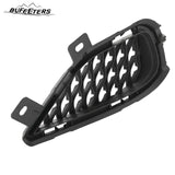 BUFEETERS  2PCS Front Bumper Grille Driver & Passenger Side Fit For 2019 2020 2021 2022 2023 INFINITI QX50,Mesh Style,Black