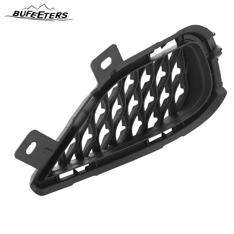 BUFEETERS  2PCS Front Bumper Grille Driver & Passenger Side Fit For 2019 2020 2021 2022 2023 INFINITI QX50,Mesh Style,Black