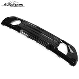 BUFEETERS Front Lower Grille Bumper Filler Fit For 2019 2020 2021 GMC Sierra 1500 AT4/Denali,Factory Style,Gloss Black