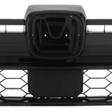 BUFEETERS  15PCS Front Grille Molding Fog Light Strip Trim Bezel Fit For 2020-2022 Honda CRV,Honeycomb Style,Black