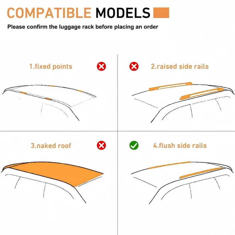 BUFEETERS  Roof Racks Cross Bars Fit For 2022 2023 2024 Toyota Corolla Cross & Corolla Cross Hybrid,Black, 220 lbs