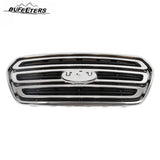 BUFEETERS Front Bumper Grille Fit For 2015 2016 2017 2018 2019 Ford Transit 150 250 350,Horizontal Billet Style,Chrome&Black