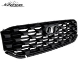 BUFEETERS   Front Bumper Grille Assembly Fit For 2021 2022 Hyundai Santa Fe,Factory Style,Primed Black Shell and Insert