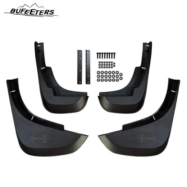 BUFEETERS 4PC Mud Flaps Mudguards Fenders Splash Guards Fit For 2023 2024 Land Rover Defender 130,Matte Black