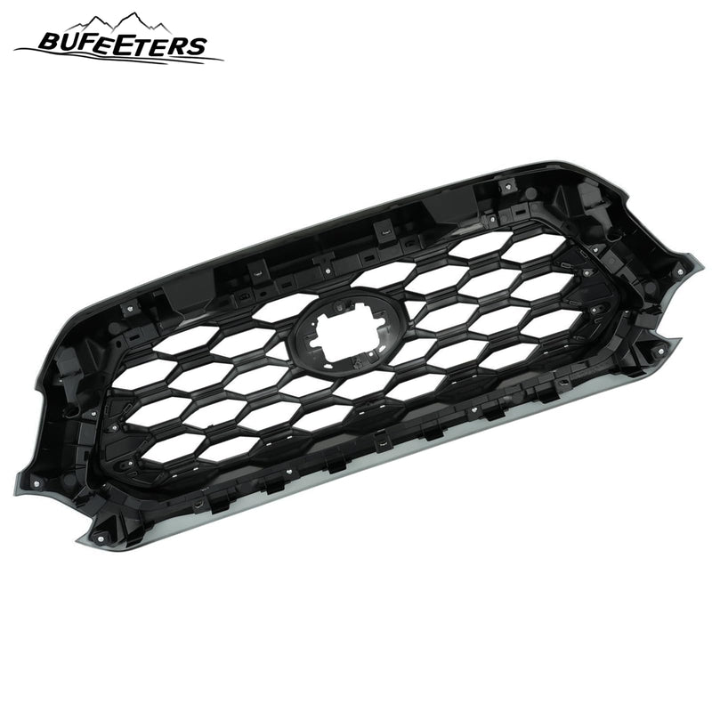 BUFEETERS   Front Bumper Grille Fit For 2016 2017 2018 2019 2020 2021 2022 2023 Toyota Tacoma TRD,Mesh Style,Full Matte Black