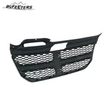 BUFEETERS  Front Bumper Upper Grille Fit For 2011 2012 2013 2014 2015 2016 2017 2018 2019 2020 Dodge Journey,Factory style,Black&Chrome