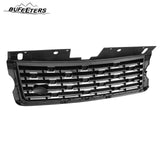 BUFEETERS Front Bumper Upper Grille Fit For 2013 2014 2015 2016 2017 Land Rover Range Rover Vogue L405,Mesh Style,Gloss Black