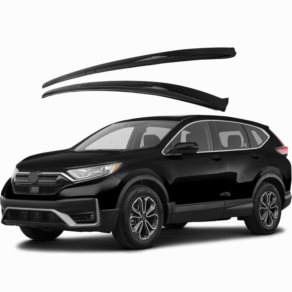 BUFEETERS   Roof Rack Side Rails Luggage Carrier Fit For 2017 2018 2019 2020 2021 2022 Honda CRV CR-V,OE Style,Black