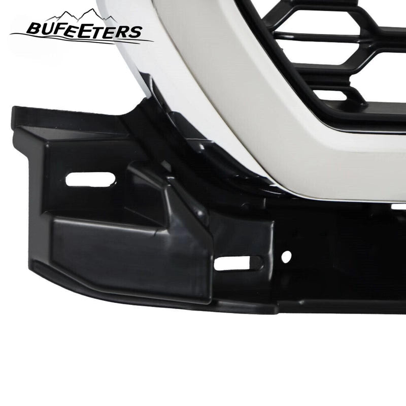 BUFEETERS  Front Radiator Grille Grill Assembly Fit For 2018 2019 2020 Ford F-150,Honeycomb  
 Style,Chrome&Black