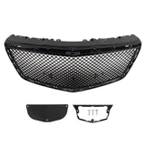 BUFEETERS  Front Bumper Hood Grille  Black Fit For 2014 2015 2016 2017 2018 2019 Cadillac CTS Sedan B Style