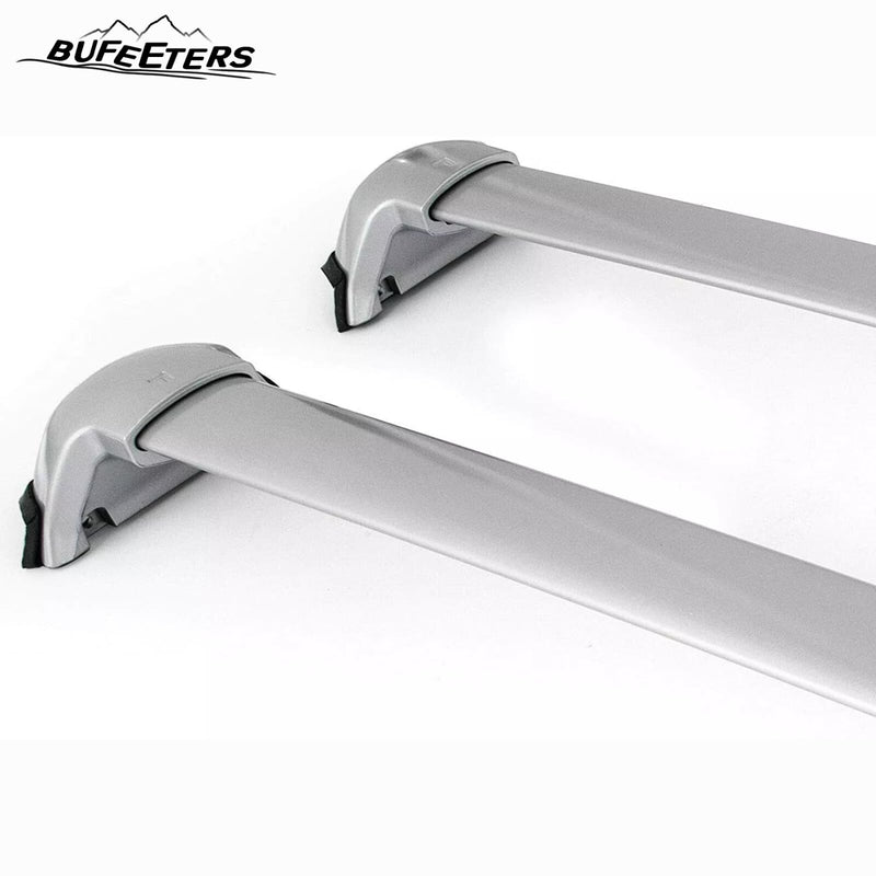 BUFEETERS   Roof Rack Cross Bar Luggage Carrier Crossbar Fit For 2017 2018 2019 2020 2021 2022 Honda CRV CR-V,OE Style,Silver