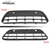 BUFEETERS Front Bumper Lower Grille Fit For 2010 2011 2013 Ford Transit Connect,Horizontal Billet Style,Black