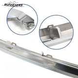 BUFEETERS   Front Grille Lower Molding Trim Fit For 2016 2017 2018 2019 Lexus RX350 RX450h,Factory Style,Matte Nickel Chrome