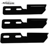 BUFEETERS  Side Step Running Board Nerf Bar Fit For 2009 2010 2011 2012 2013 2014 2015 Honda Pilot,Black&Silver