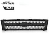 BUFEETERS Front Upper Grille Fit For 2007 2008 2009 2010 2011 2012 2013 Chevrolet Silverado 1500,Mesh insert Style,Gloss Black Shell w/ Black Insert