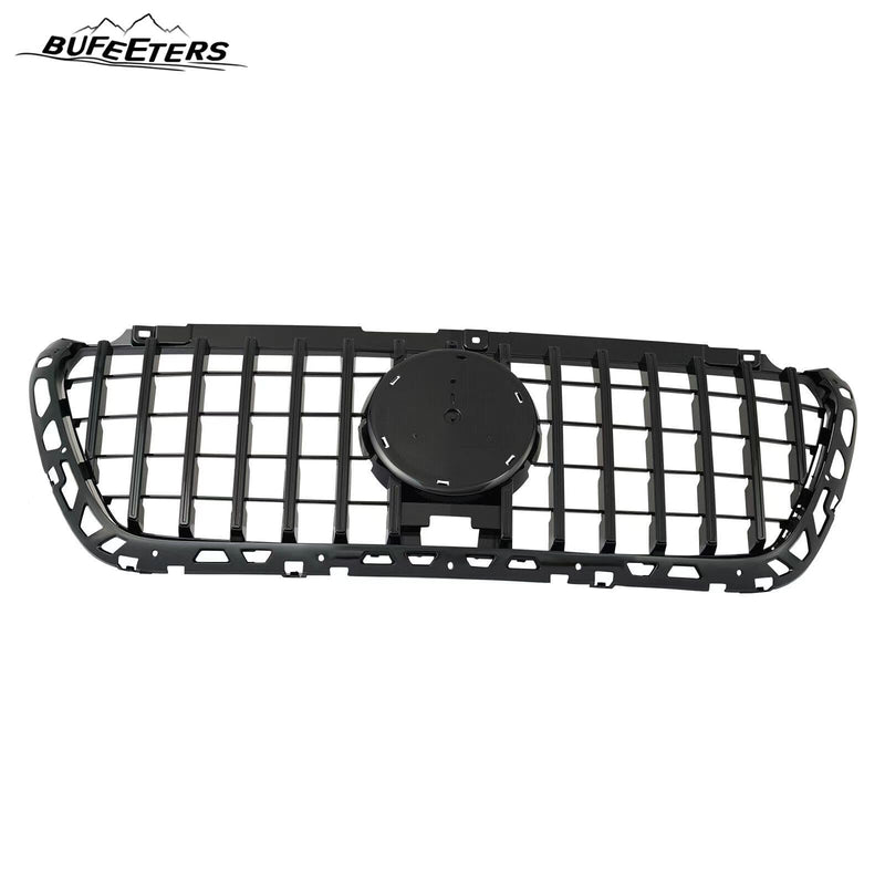 BUFEETERS  Front Bumper Upper Grille Fit For  Mercedes Benz Sprinter 1500 2500 3500 W907,GT Style,Blac2018 2019 2020 2021 2022 2023k