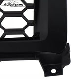 BUFEETERS Front Bumper Upper Grille Fit For 2014 2015 Chevy Silverado 1500,Honeycomb Style,Gloss Black