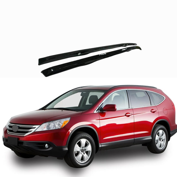 BUFEETERS  Roof Rack Side Rail Bar Fit For 2012 2013 2014 2015 2016 Honda CRV CR-V,Factory Style,Black