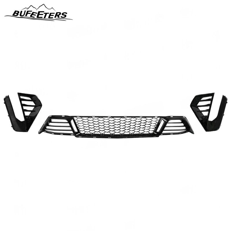 BUFEETERS  Front Bumper Grille Conversion Fit For 2020 2021 2022 2023 2024 Cadillac CT4,CT4-V Blackwing Style,Black