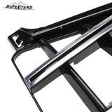 BUFEETERS  Front Bumper Upper Grille W/o Camera Hole Fit For 2012 2013 2014 2015 Benz W166 ML350 400 550 AMG,GT Style,Chrome&Black
