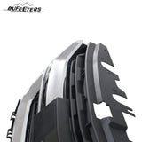 BUFEETERS  Front Bumper Upper Grille Fit For 2015 2016 2017 2018 2019 2020 Chevrolet Colorado,Mesh Style,Chrome&Black